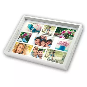 Multi picture frame ZEP W006 Wood White 447x347 mm