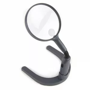 Magnifying Lamp Carson MagniLamp 3.5x LED Grey Transparent 11cm