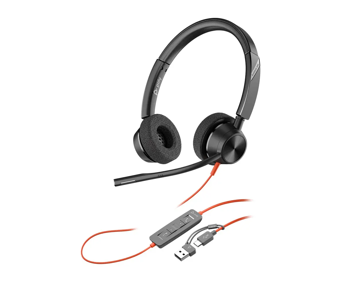 Наушники POLY Blackwire 3320 Stereo USB-C Photo 13