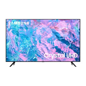 TV Samsung HCU7000 65" (165.1 cm) 4K Ultra HD HDR10+ Filmmaker Mode Hybrid Log-Gamma Black