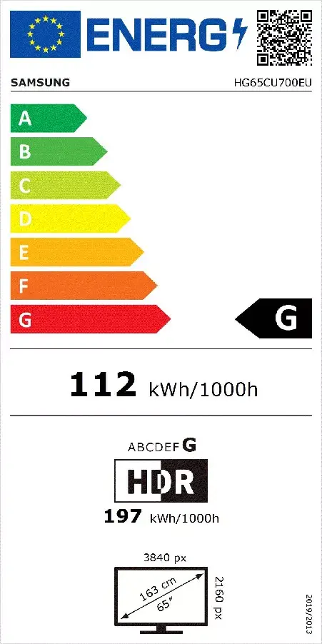 Samsung HCU7000 65" 4K Ultra HD телевизор Photo 10