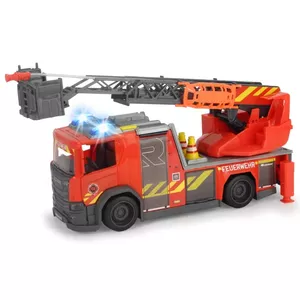 Пожарная машина Dickie Toys Scania Turntable Ladder Черный Серый Красный
