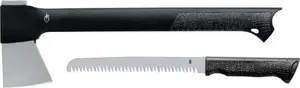 Топор Gerber Gator II выживальщика, нейлоновая рукоять с резиновыми накладками, длина 396 мм, лезвие 6,8 см, 737 г