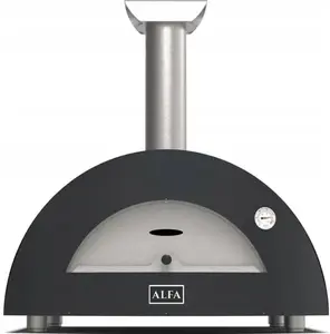 Печь для пиццы Alfa Forni Moderno 2 Pizze Hybrid Ardesia Grey – гибридная настольная печь на 2 пиццы