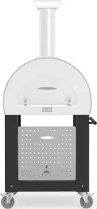 Outdoor Pizza Oven Alfa Forni BF-5MINUTI NER black — compact 5 Minuti model for wood-fired baking
