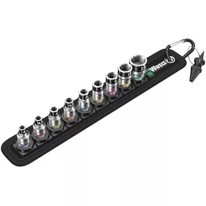 Socket set Wera Wera Belt A 1 Drive size 1/4 Metric