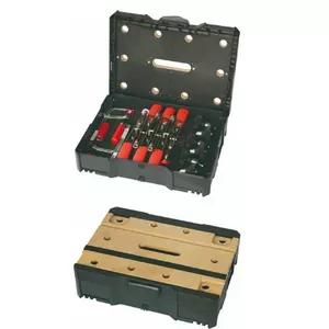 Тоггл зажим BESSEY STC-S-MFT Черный Красный Серебристый Дерево 14 шт