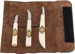 Carving knife Kirschen 3307000 Carbon steel Beige handle
