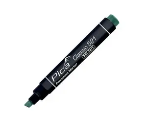 Pastāvīgais marķieris PICA MARKER 521/36, kūļa galu 2–6 mm, zaļš