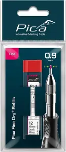 Pildījums PICA MARKER 7031/SB — smalks sausais sarkans tinti