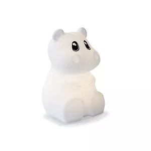 KIDYWOLF Hippo bērnu naktslampa Brīvi stāvošs Balts LED