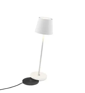 Century LUME Plus Table Lamp White 2.2 W LED IP54 Touch Dimmable 2700K