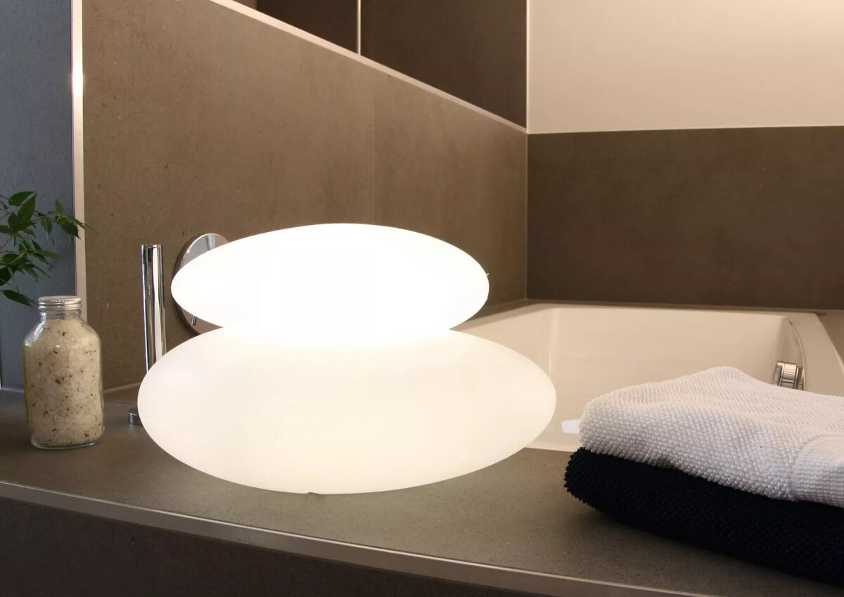 Table and pendant lamps