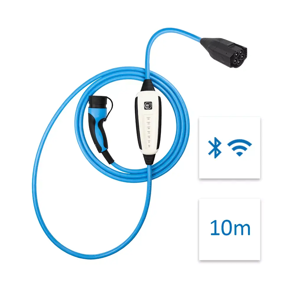 Зарядный Кабель NRGkick Pure Blue Type 2 Photo 2