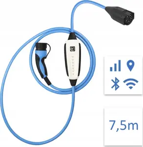 Зарядная станция NRGkick 32A Pure с GSM, GPS, SIM, кабель 7,5 м, WLAN