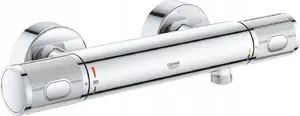 Termostatiskais dušas vārsts GROHE Grohtherm 1000 1/2 — termostatisks maisītāja vārsts ar 1/2" savienojumiem