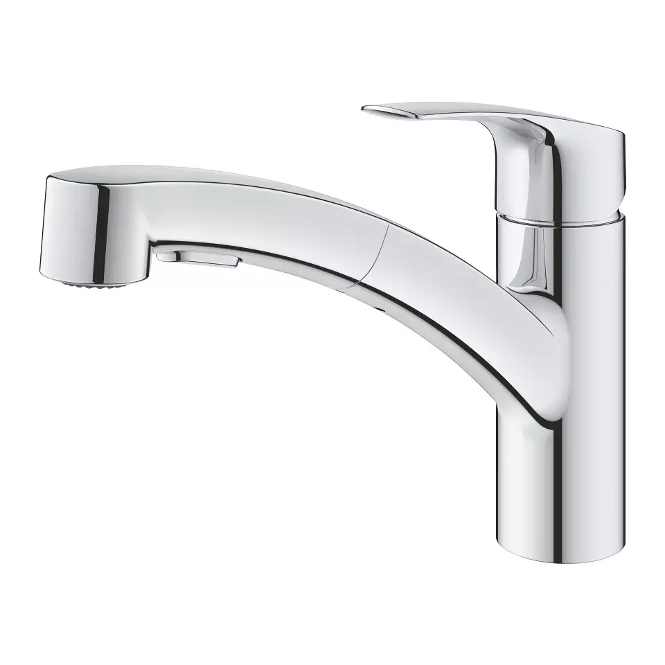 Выдвижной кухонный смеситель GROHE Eurosmart Photo 3