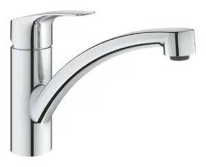 GROHE Eurosmart Viegli vadāms virtuves ūdens maisītājs hromēts standarta snīpis