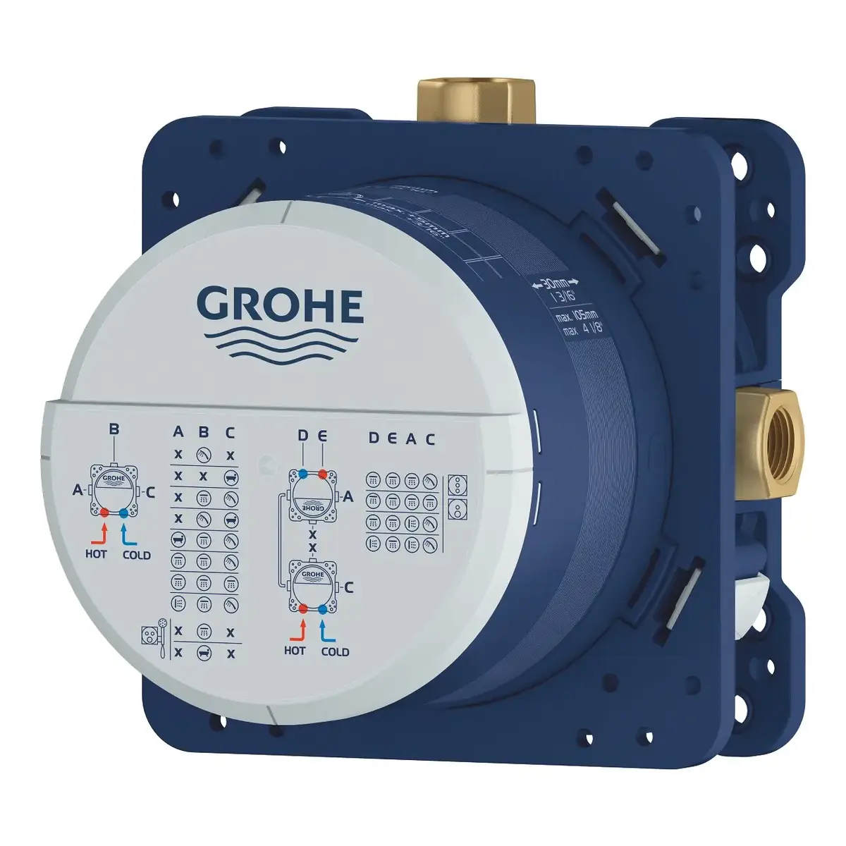 GROHE Rapido SmartBox 1/2 flush-mount box 35604000 Photo 5