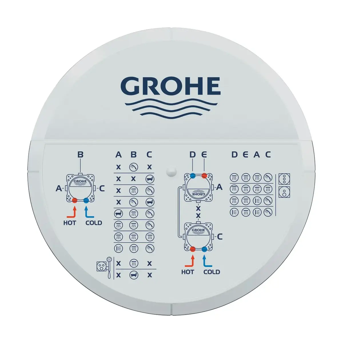 GROHE Rapido SmartBox 1/2 flush-mount box 35604000 Photo 8