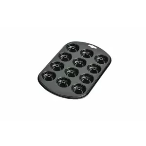 Muffin pan Kaiser 646176 Rectangular Fluted Surface 290x180 mm