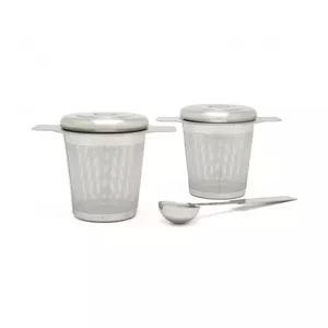 Teapot filter Bredemeijer 191003 Silver White 2 pcs