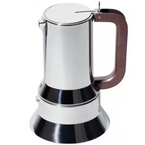 Moka pot Alessi 9090/1 Stainless steel manual coffee maker