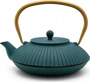Чайник Bredemeijer Linhai 1,1 л чугунный Petrol Gold - ёмкость 1,1 л, чугун