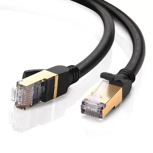 Сетевой кабель UGREEN 11271 Cat7 U/FTP (STP) RJ-45–RJ-45, 5 м, черный