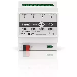 Switching actuator SATEL KNX-SA41 4-channel 16 A