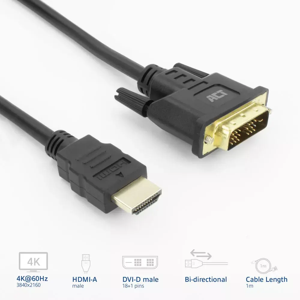 Video kabeļa adapters ACT AK3734 Photo 2