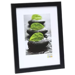 Single picture frame Deknudt S41JL2 Black Wood 318x232mm