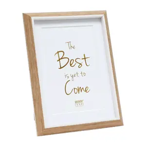 Single picture frame Deknudt S46WG4 P1 Brown White 221x321 mm