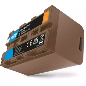 Перезаряжаемая батарея Newell NP-F770 USB-C 6600mAh для камер и LED-освещения