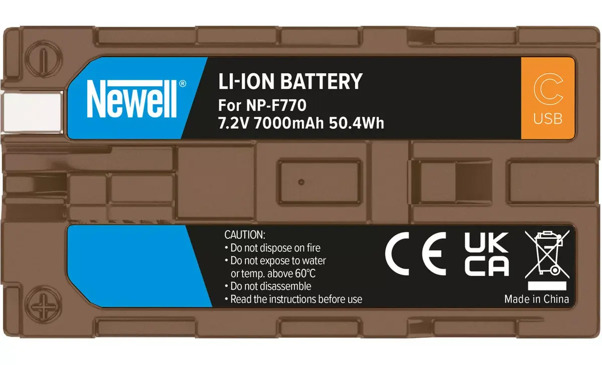 Батарея Newell NP-F770 USB-C 6600mAh Photo 4