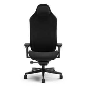 Fractal Design FD-CH-RE1A-01 videospēļu krēsls Datorspēļu krēsls Polsterēts sēdeklis Melns