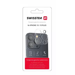Tempered camera lens protector SWISSTEN for Apple iPhone 16 Plus model 94500117