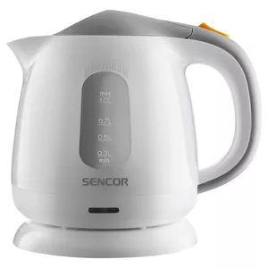 Elektriskā tējkanna Sencor 1.0L 2200W balta