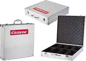 Car Case CARRERA 1:24 Aluminium model carrying case for 1/24 scale slot and display cars