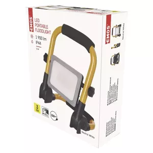 Portable work light EMOS ZS3322 21W 1900 lm, rechargeable handheld lamp for task lighting
