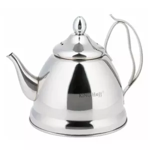 Teapot with strainer 1 L, KingHoff stainless steel KH 3761