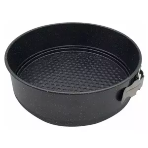 Baking form KingHoff KH 1546, black marble coating, round Ø26 cm