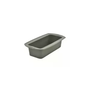 Silicone baking tin KingHoff KH 1626 — grey, non-stick flexible mold for oven baking