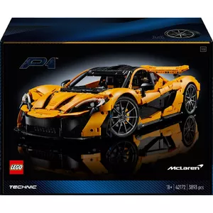 Construction toy LEGO Technic McLaren P1 model 42172 — 1:10 scale, 590×250×140 mm, for ages 18+