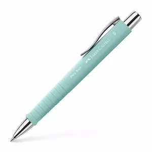 Lodīšu pildspalva Faber-Castell 241105 ar skavu, izvelkama, zilas tintes, extra bold, 1 gab.