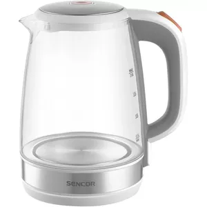 Electric kettle SENCOR SWK20A80GY 1.7L 2200W, glass body, gray