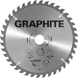 Cut-Off Wheel GRAPHITE 255×30 mm T40 57H686 for Angle Grinders