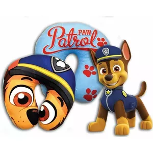 Car Pillow Nickelodeon Paw Patrol Chase DY0337 — travel neck cushion for children