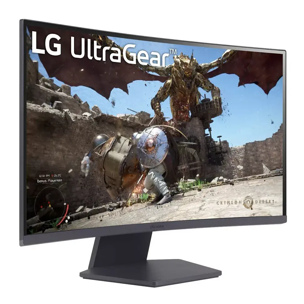 LG 27GS60QC-B 27" изогнутый игровой монитор Photo 4
