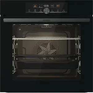 Iebūvējamā cepeškrāsns Gorenje BOS6747A01BG 77 L Elektriskā Melna Skārienvadība